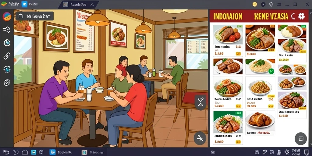Tampilan antarmuka yang intuitif dan menarik.