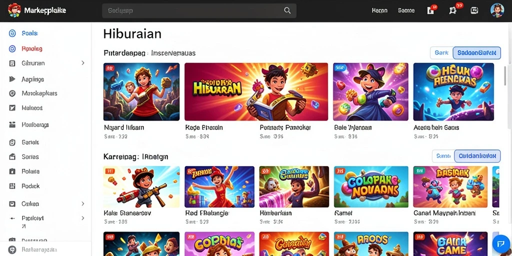 Tangkapan layar menampilkan grafik permainan yang menawan.