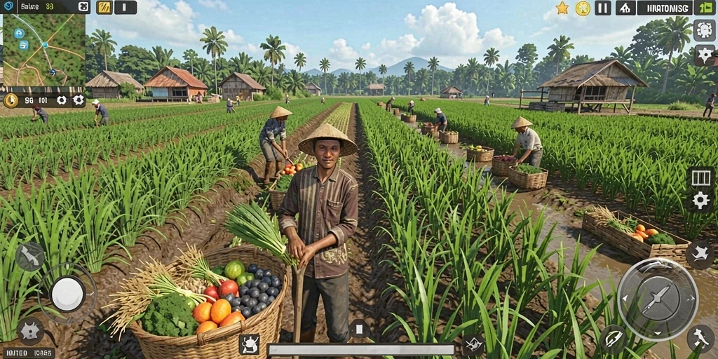 Screenshot dari tampilan permainan slot yang menarik.