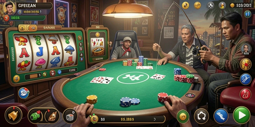 Screenshot menampilkan tampilan antarmuka yang menarik dari MILO4D.