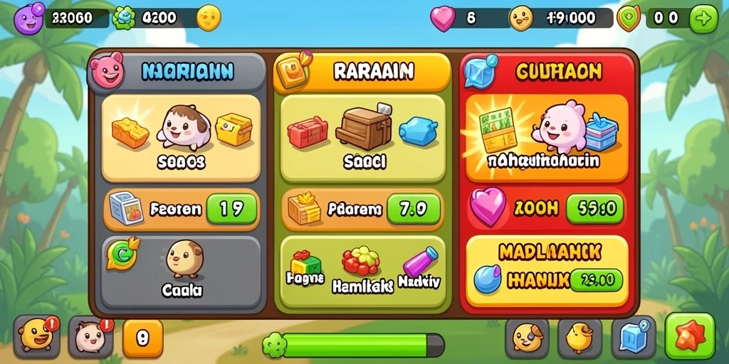 Tampilan grafis yang menawan dalam MIOTOTO.