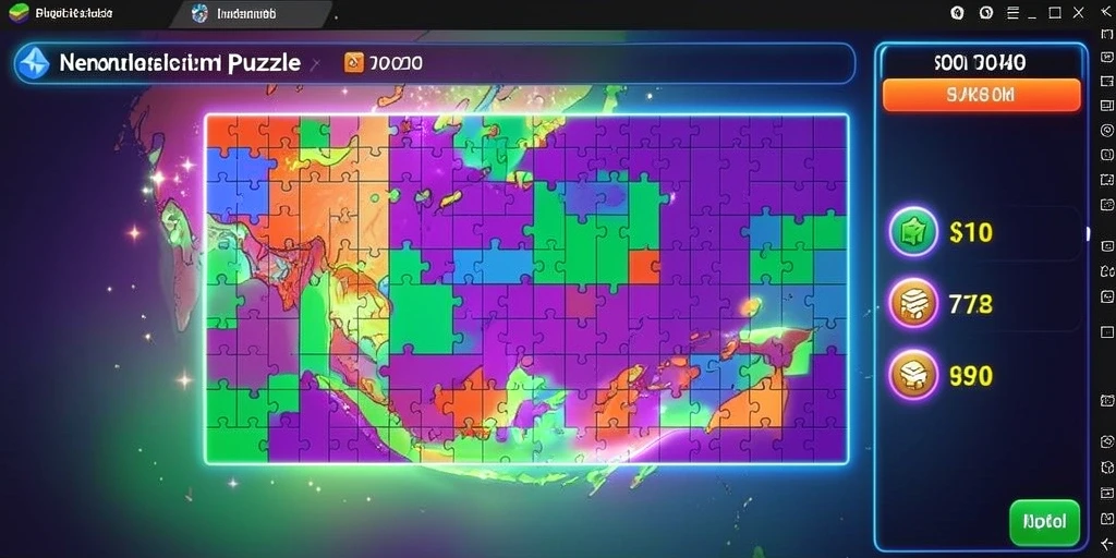 Tampilan awal yang menarik dengan grafik 3D.