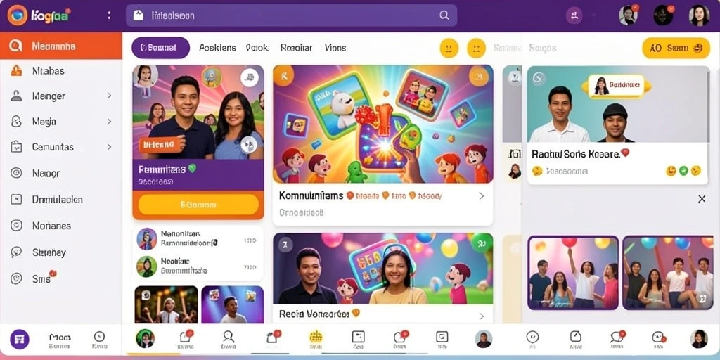 Tampilan antarmuka yang menarik dan intuitif.