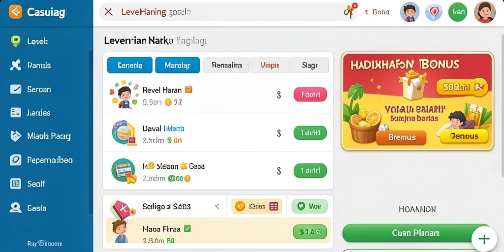 Screenshot menampilkan gameplay yang dinamis dan grafis berkualitas tinggi.