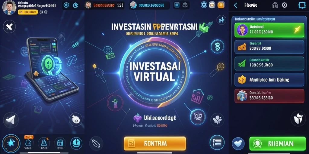 Tampilan awal game yang menarik dan user-friendly.
